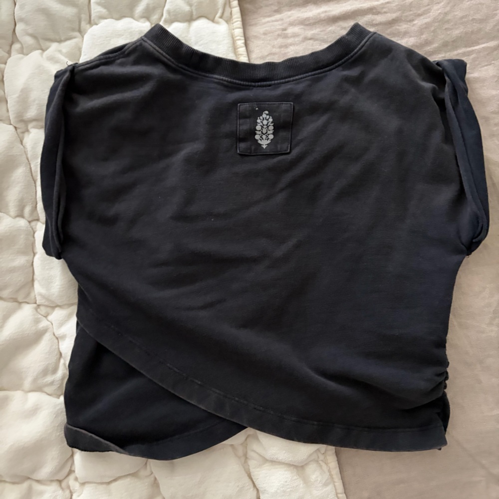 Free People Movement Hot Shot Crossover Top in Black - Picture 3 of 4